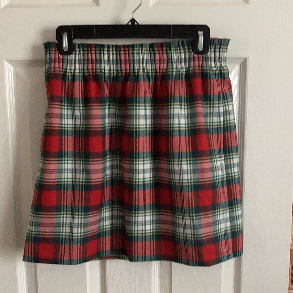 J Crew Plaid skirt